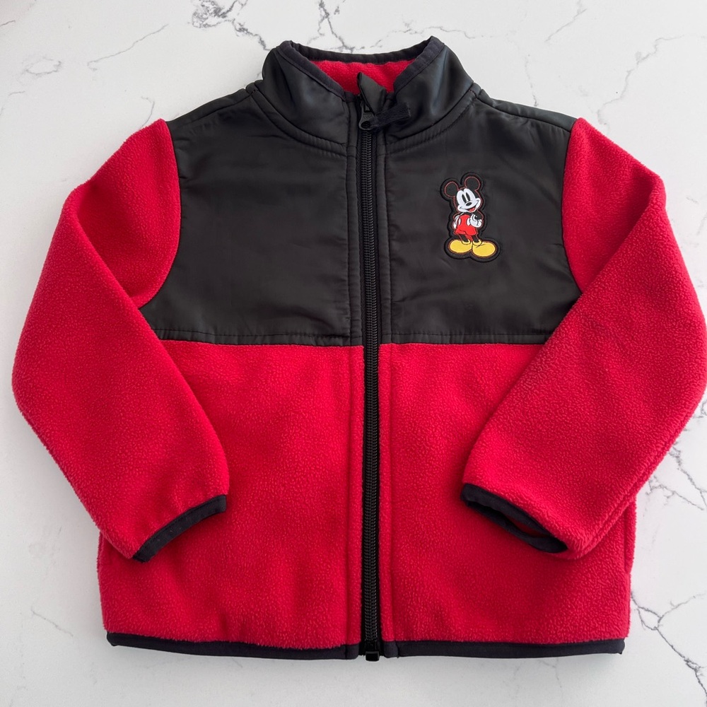 Disney Store Mickey Mouse Fleece Jacket